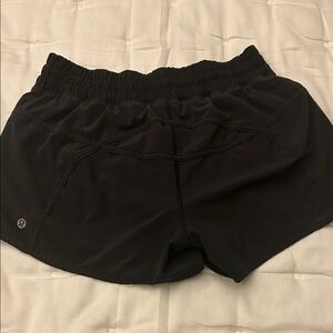 Lululemon black shorts size 8